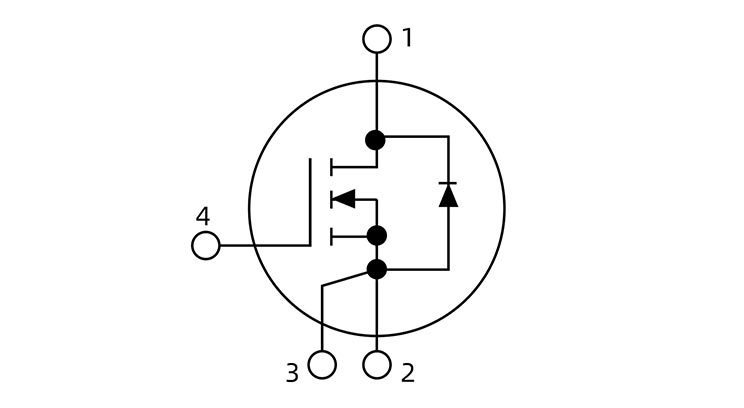 HXSM080N100PT4典型应用电路图