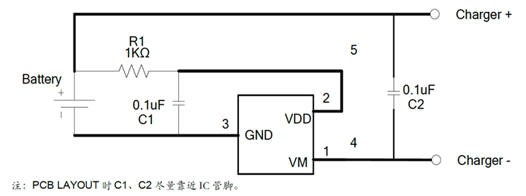 典型应用电路图HT3303V