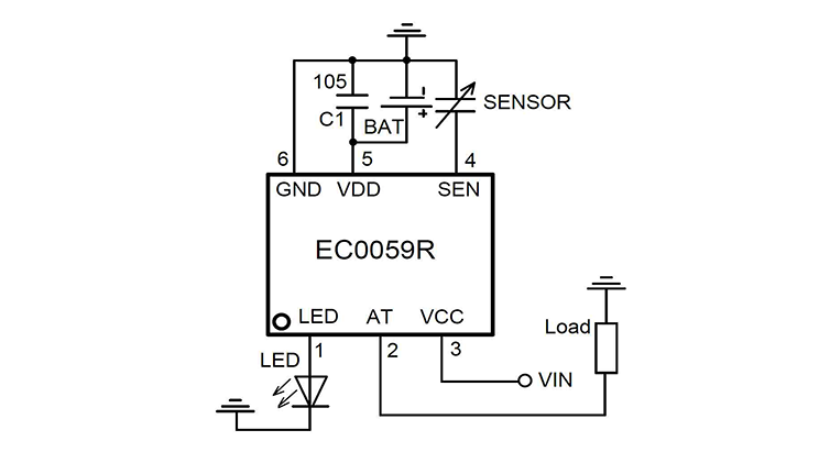 EC0059R典型应用电路图